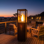 Ember Wood Fire Pellet Heater with Fan