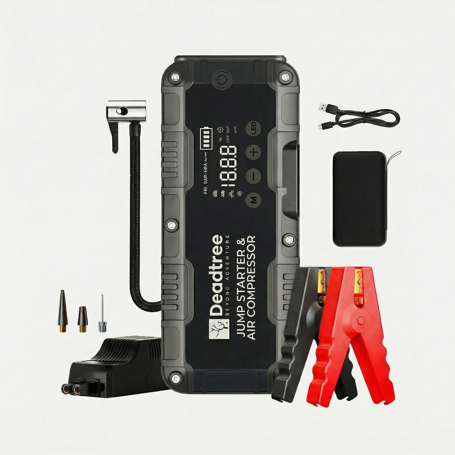 Deadtree Car Battery Booster Pack (4 in 1)