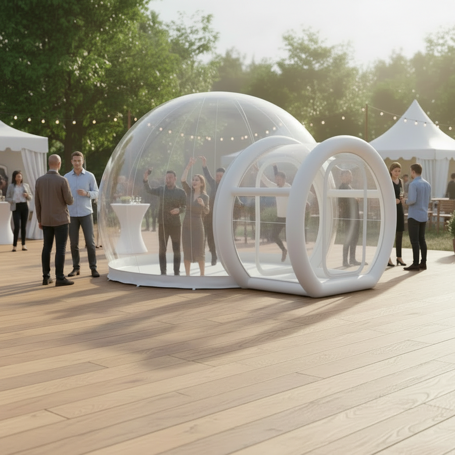 4m Inflatable Bubble House With Blower and Balloons