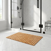 Bamboo Non Slip Bath and Shower Mat