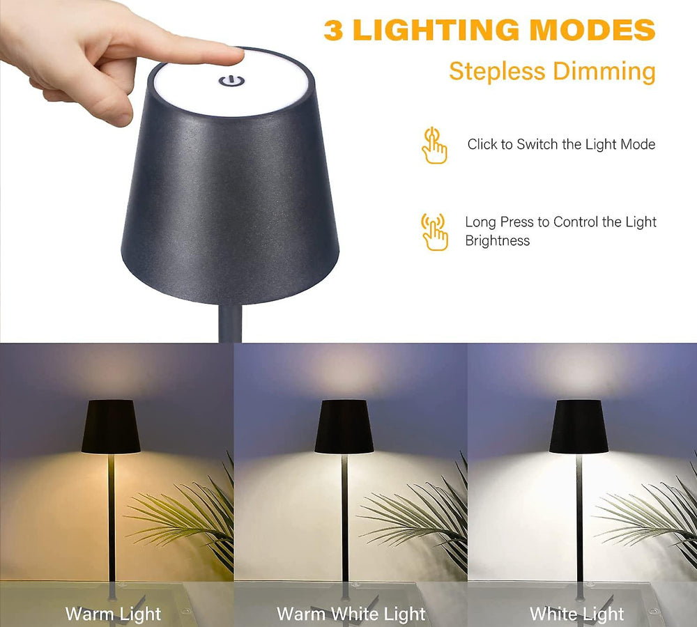 LUMINEE RECHARGEABLE LED TABLE LAMP