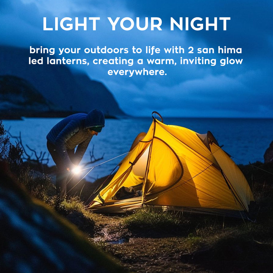 San Hima Dual Colour Magnetic LED Lights (2 Piece)
