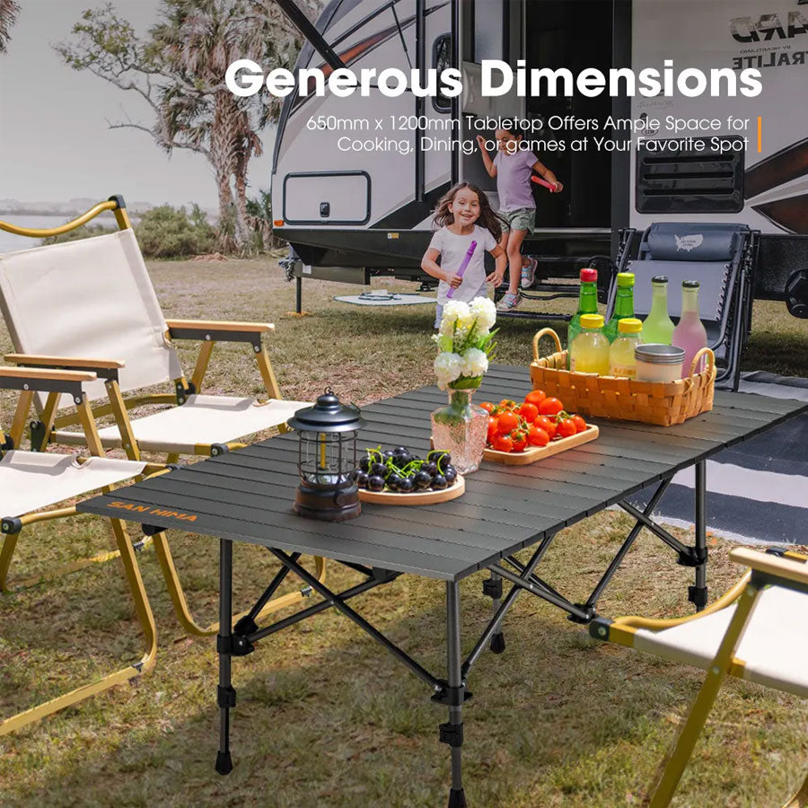 San Hima Foldable Camping Table