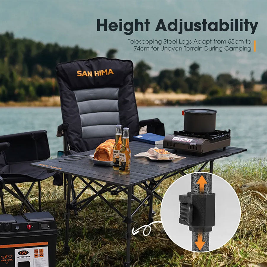 San Hima Foldable Camping Table