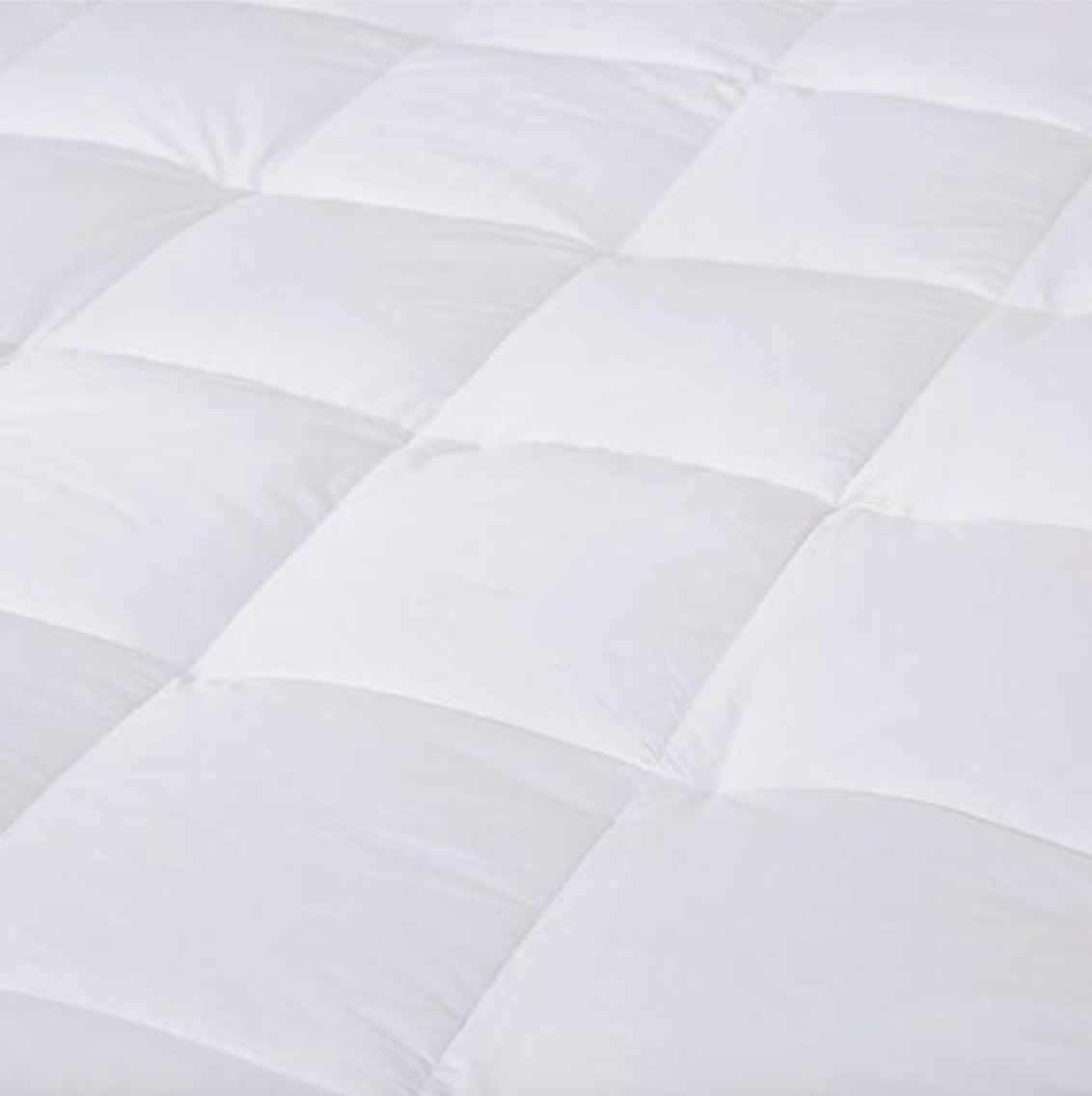 BOX STITCHED 100% COTTON MATRASS TOPPER