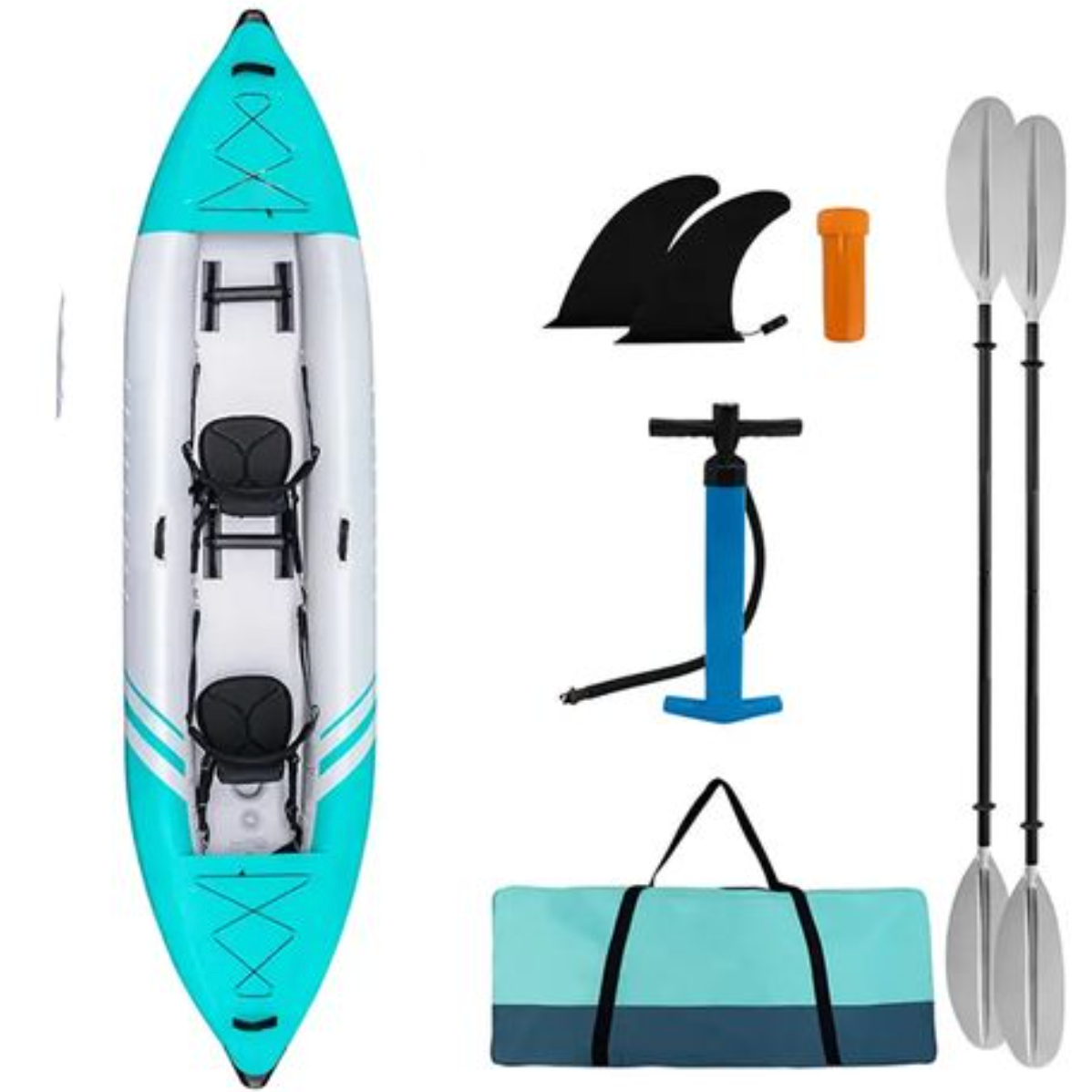INFLATABLE 2 SEAT KAYAK FK-004