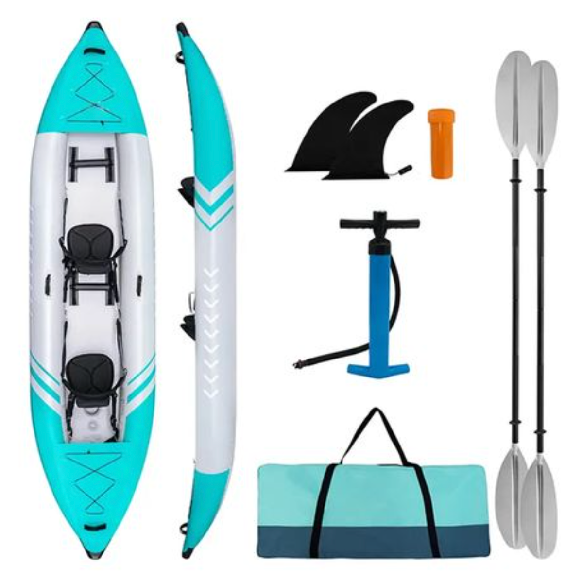 INFLATABLE 2 SEAT KAYAK FK-004