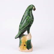 Emerald Green Parrot Sculpture - Large