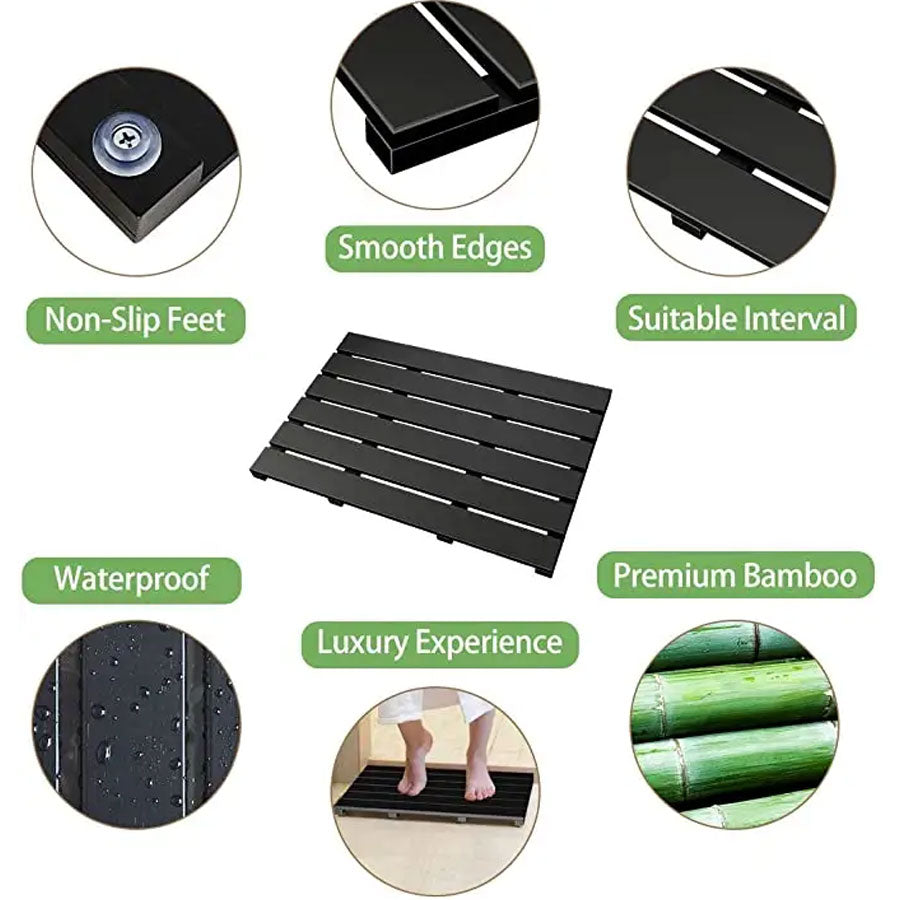 Bamboo Eco Bath Mat