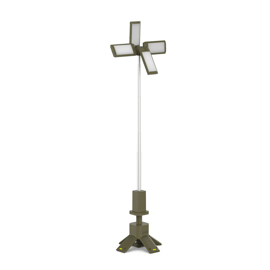 TELESCOPIC FOUR LEAF MULTI LIGHT AND POWER BANK