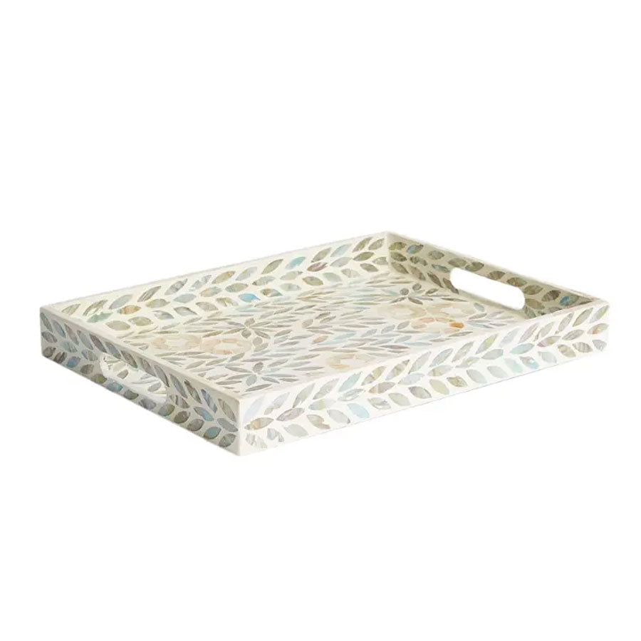 TIDAL SHELL RECTANGULAR TRAY