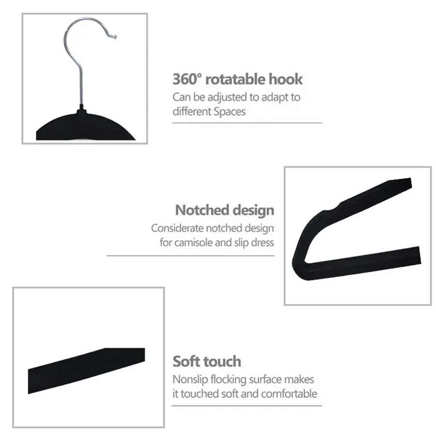 BEANO 30CM BABY AND KIDS HANGERS GREY - 20 PACK