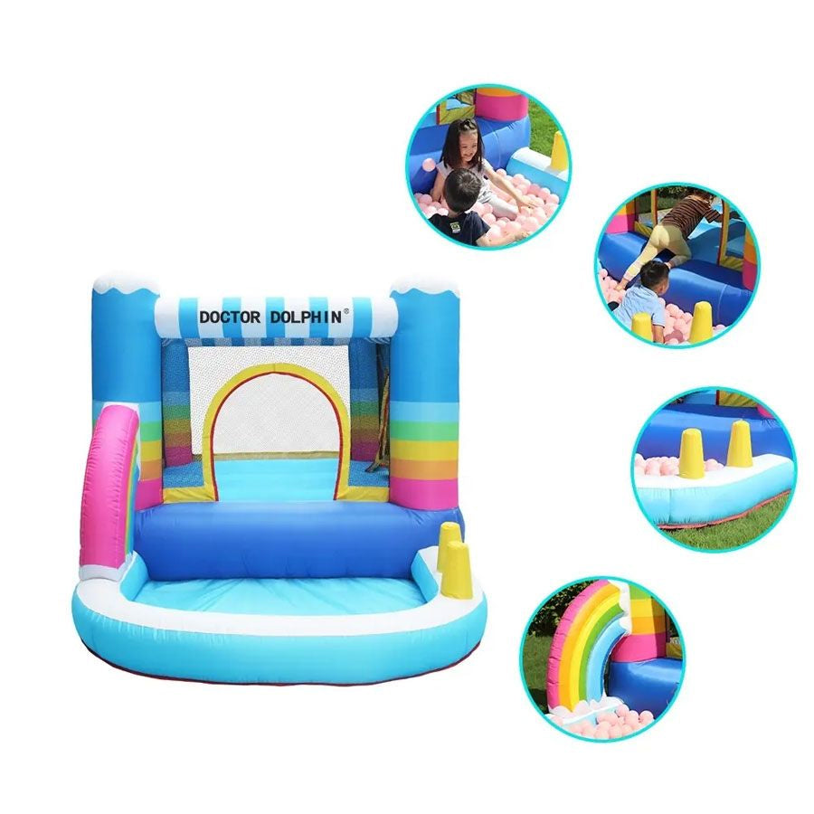 MY RAINBOW JUMPING CASTLE AND POOL (62112)