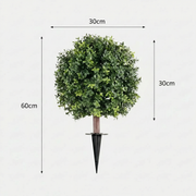 Artificial Faux Boxwood Topiary Ball (60cm)