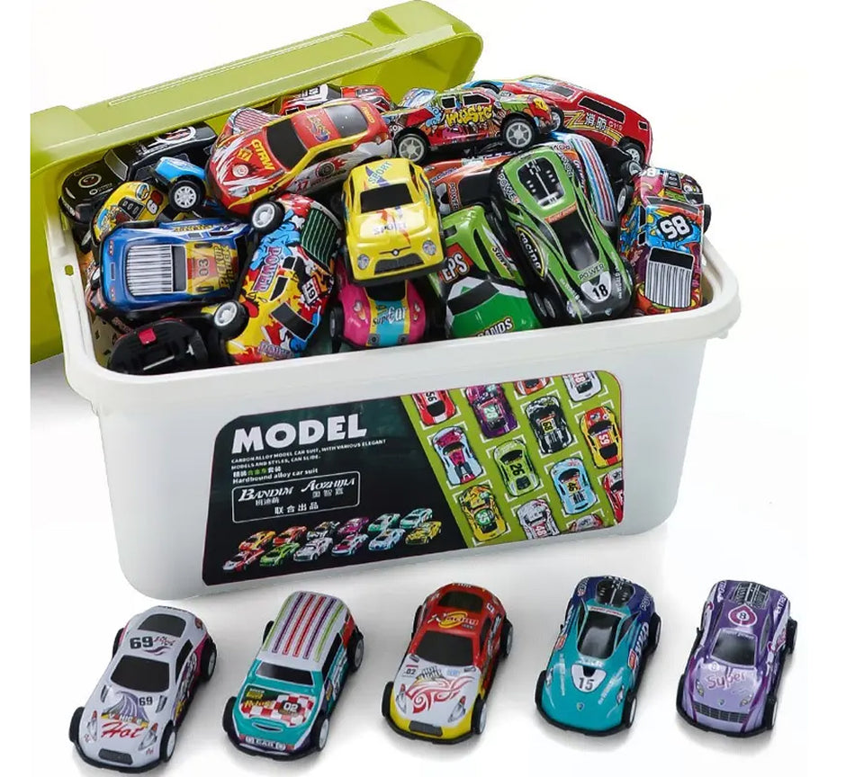 MINI CARS PLAY BOX WITH 50 CARS