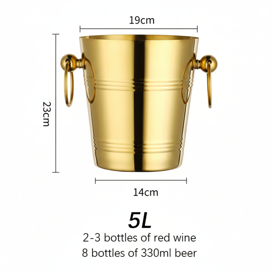 Arctic Stainless Steel Ice Bucket