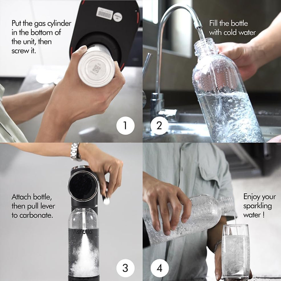 PREMIUM SPARKLING SODA WATER MAKER