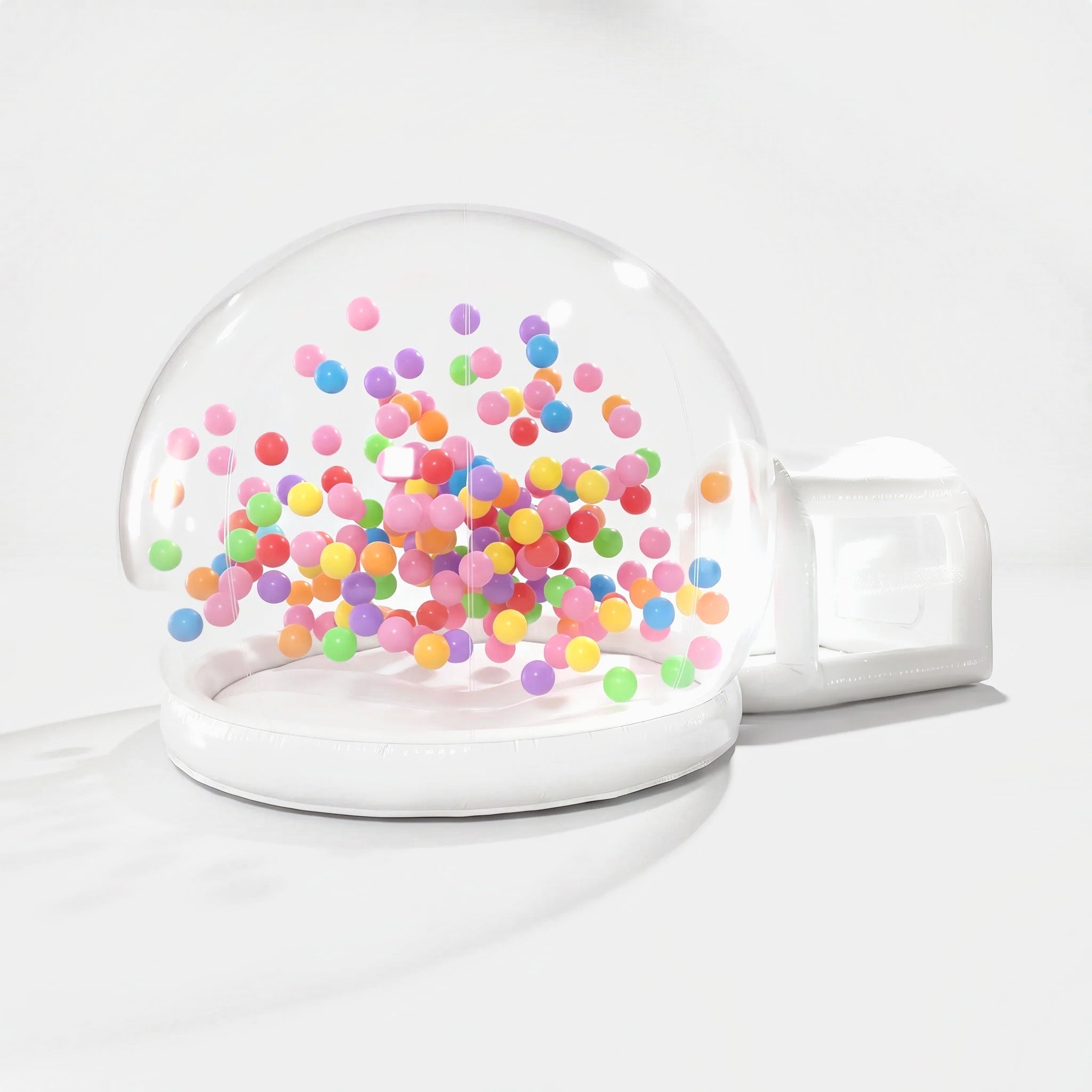 4m bouncy balloon bubble house on a light grey background