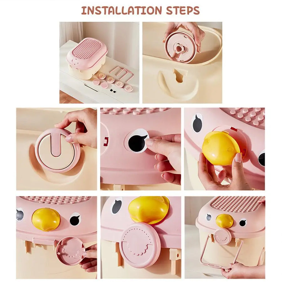 BIRDIE NEST STORAGE BOX - 2 PACK