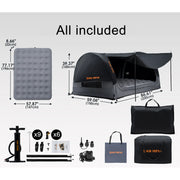 SAN HIMA INFLATABLE 2 MAN TENT AND MATTRESS