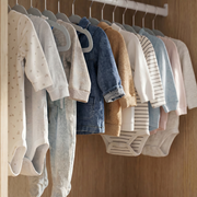 Beano Velvet Baby and Kids Hangers (Grey) 20 Pack