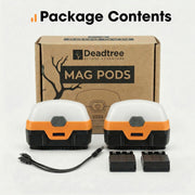 Deadtree Mag Pod Dual Colour Magnetic LED Lights (2 Pack)