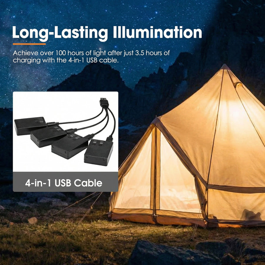 Deadtree Mag Pod Dual Colour Magnetic LED Lights (4 Pack)