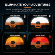 Deadtree Mag Pod Dual Colour Magnetic LED Lights (4 Pack)