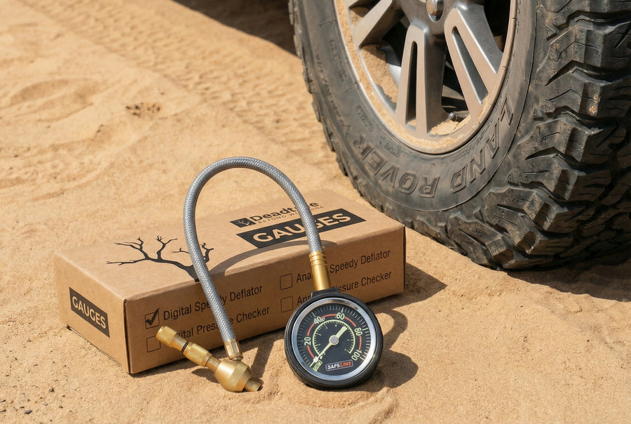 Deadtree Analogue Tyre Deflator Gauge