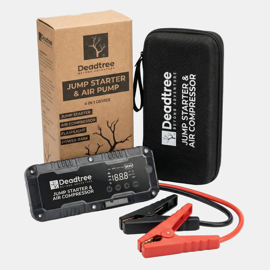 Deadtree Car Battery Booster Pack (4 in 1)