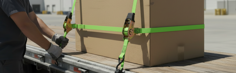 Deadtree Retractable Rachet Tie Down Set (3m)