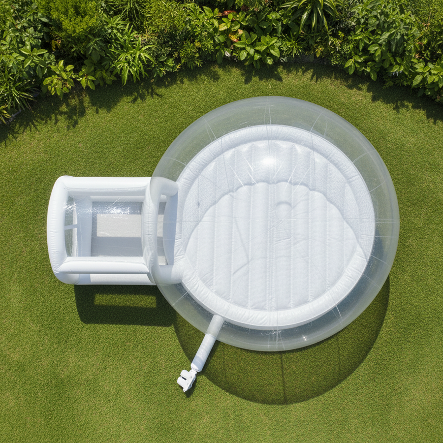 4-metre Bouncy Balloon Bubble House With Blower and Balloons