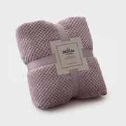 Faux Super Soft Fleece Blanket - Purple