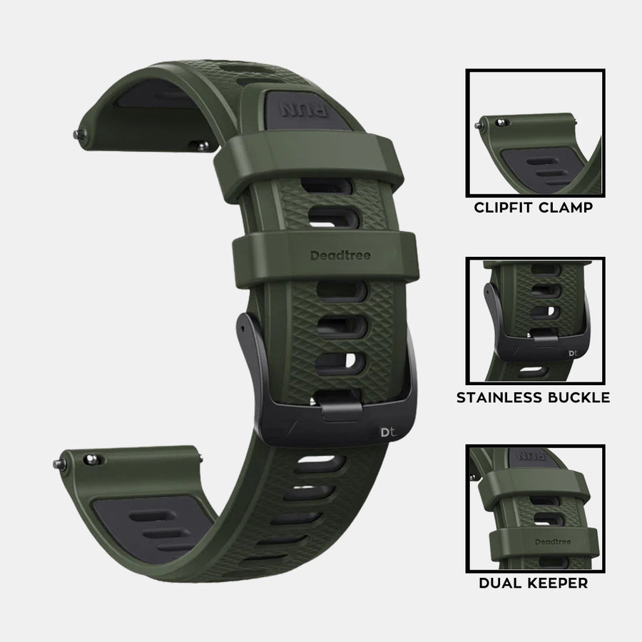 Deadtree Alp 22mm Garmin Compatible Watch Strap