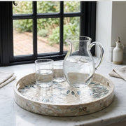 Tidal Shell Round Tray