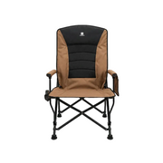Deadtree Deluxe Reclining Folding Camping Chair with Padding (Brown)