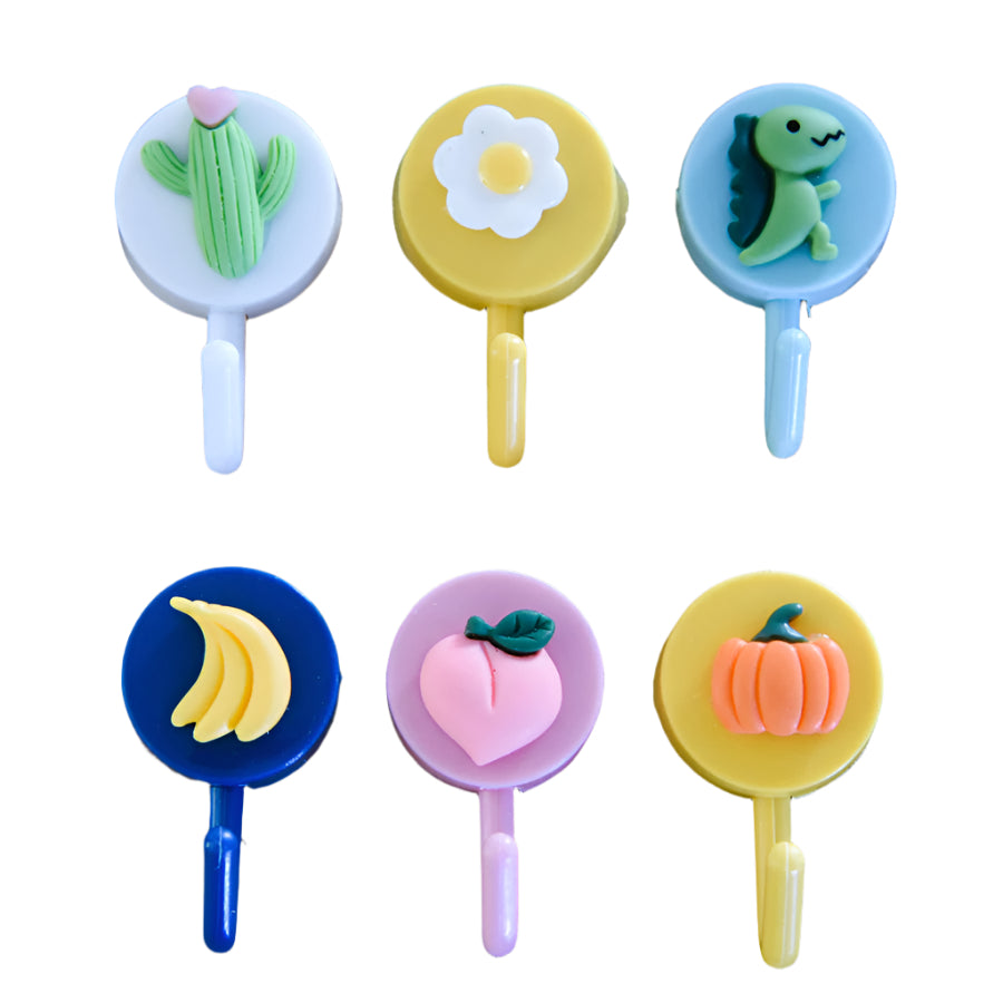 BEANO CARTOON ADHENSIVE HOOKS