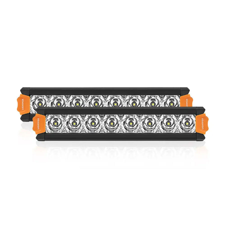LIGHTFOX 2 X 8&quot; SINGLE ROW LED LIGHT BAR (LF-LB-8SR)