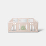 Little Avo Playpen 180 x 200 cm in cream, front view