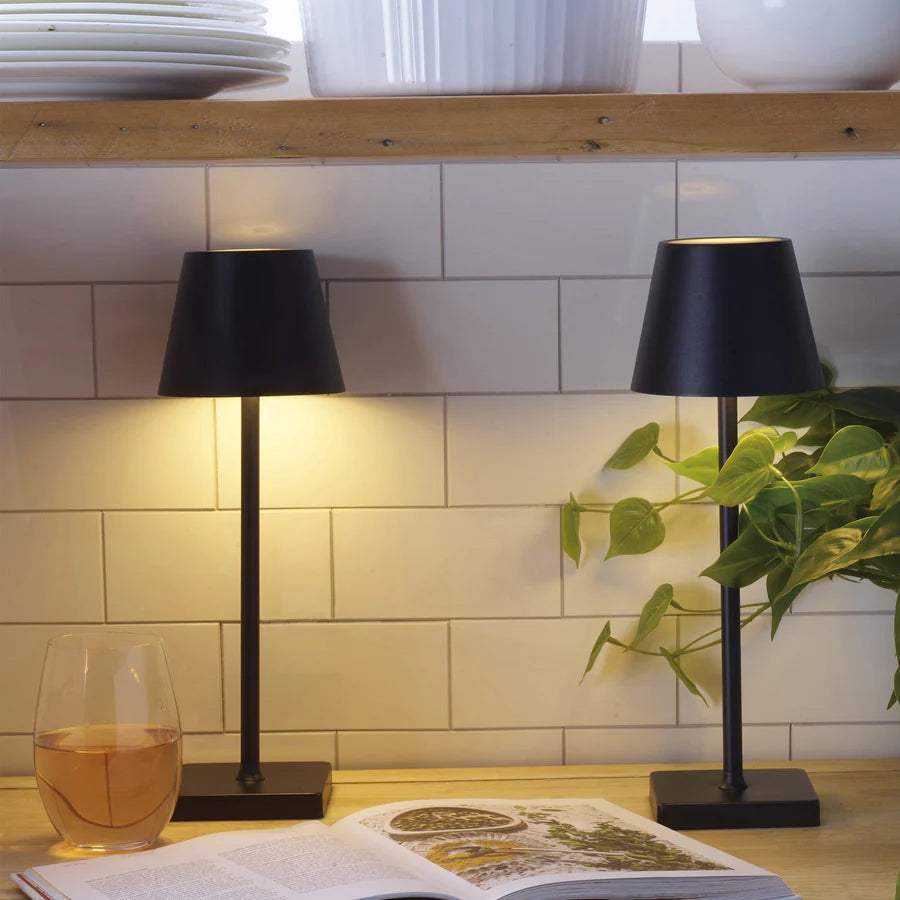 Luminee Rechargeable LED Table Lamp (2 Pack)
