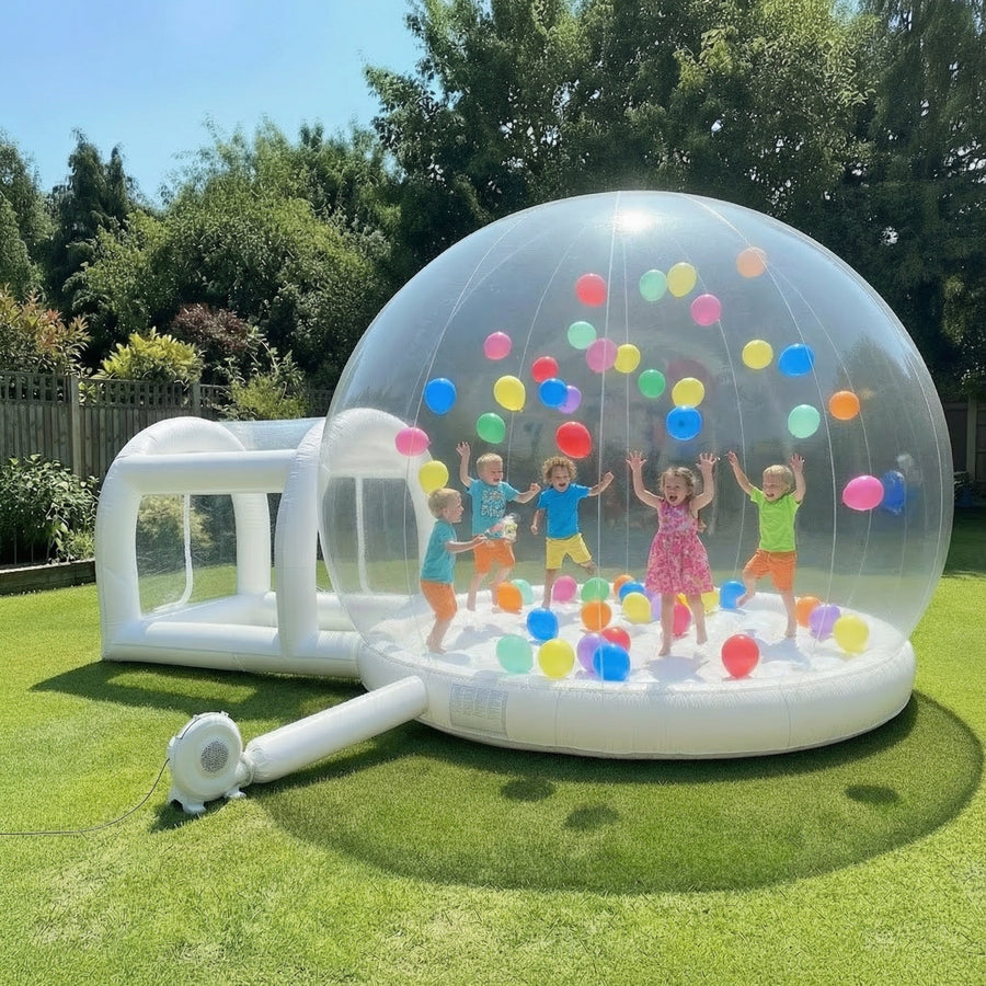 4-metre Bouncy Balloon Bubble House With Blower and Balloons