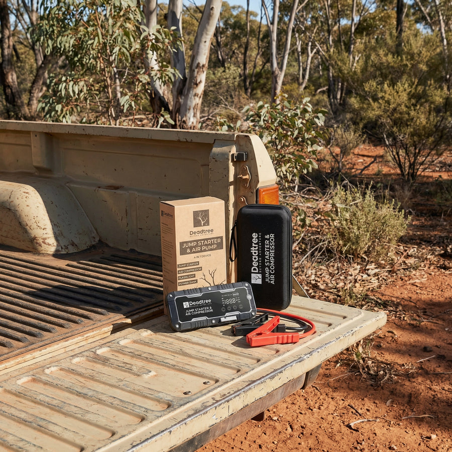 Deadtree Car Battery Booster Pack (4 in 1)