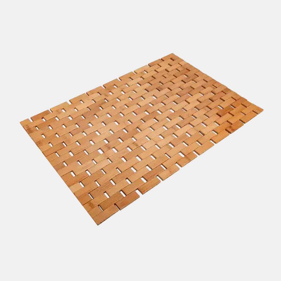 BAMBOO NON-SLIP BATH MAT