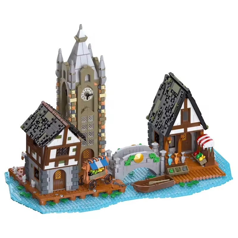 MEDIEVAL MARKET BUILDING BLOCKS