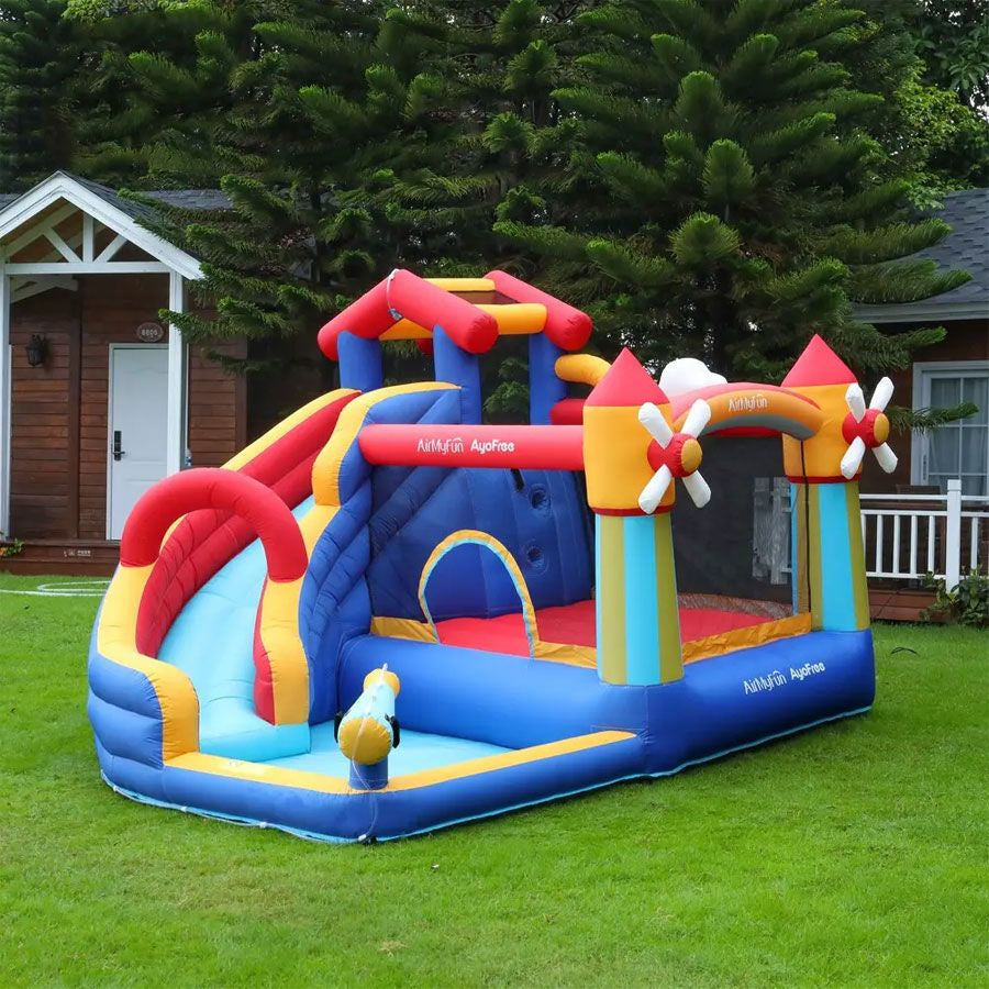 THE PROP WATER SLIDE AND JUMPING CASTLE (A83055)