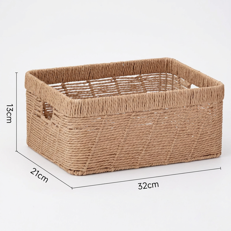 Lucy Woven Wicker Basket