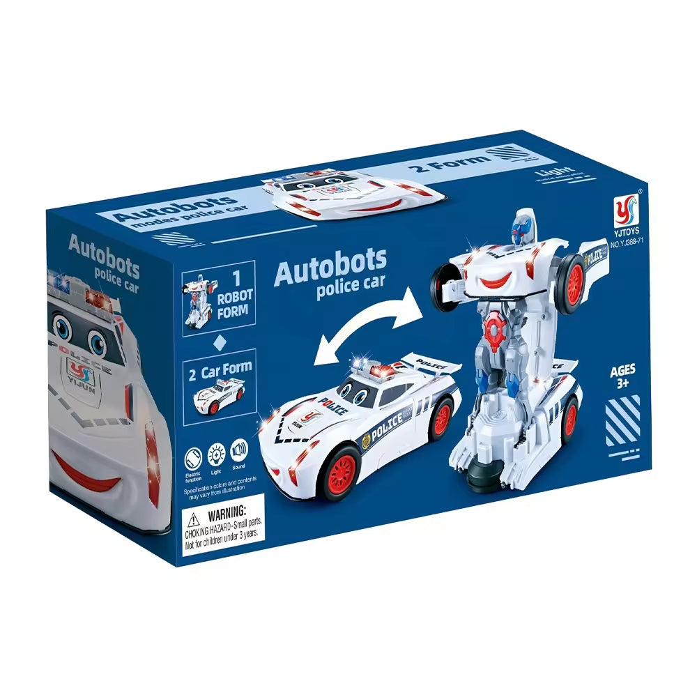 POLICE CAR ROBOT TRANSFORMER
