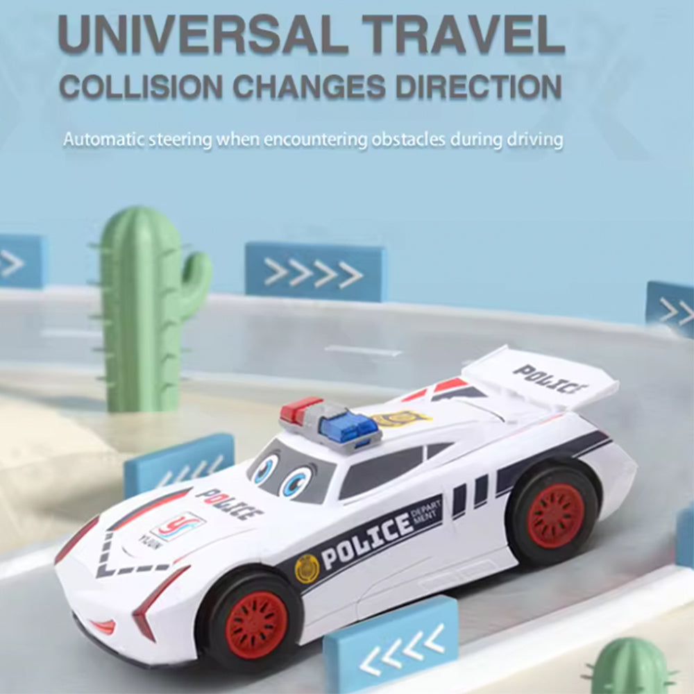 POLICE CAR ROBOT TRANSFORMER