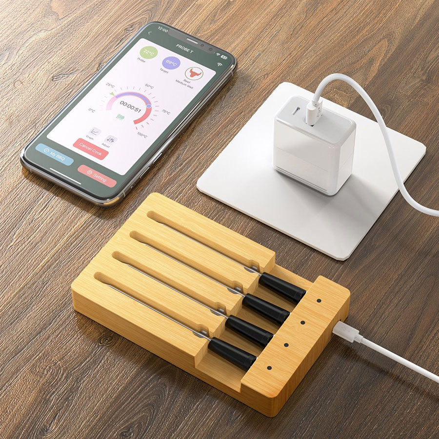 Primo T4 Meat Thermometer Bluetooth/ Wireless
