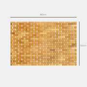 BAMBOO NON-SLIP BATH MAT